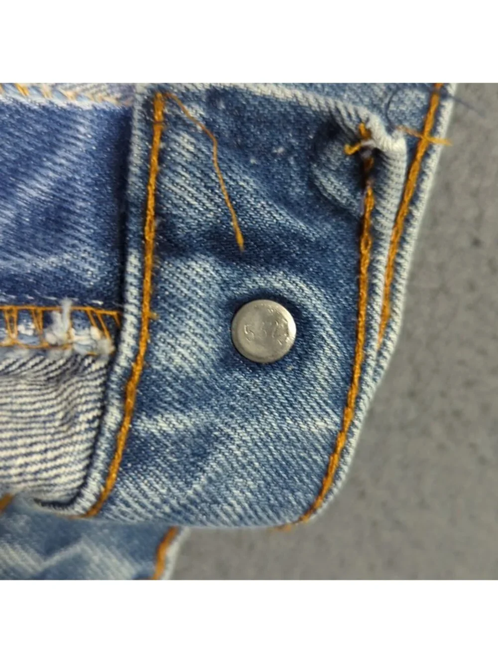 Levi's VTG Jean Mens 36x33 Fits 34x28 Blue 20505-0217 Straight Denim Made In USA